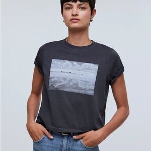 Madewell Charcoal Graphic Tee